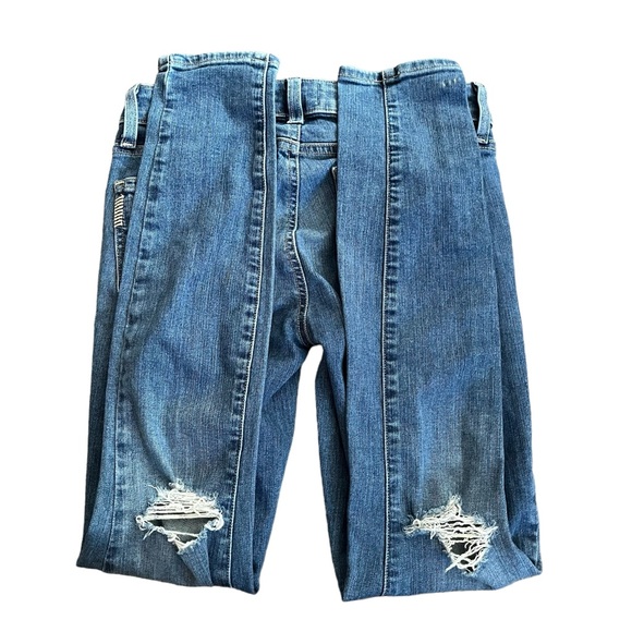 PAIGE Anthro Distressed Verdugo Ultra Skinny Jeans - Picture 3 of 8